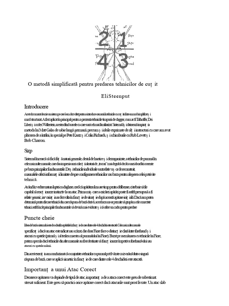 Apărări Cu Dagger | PDF