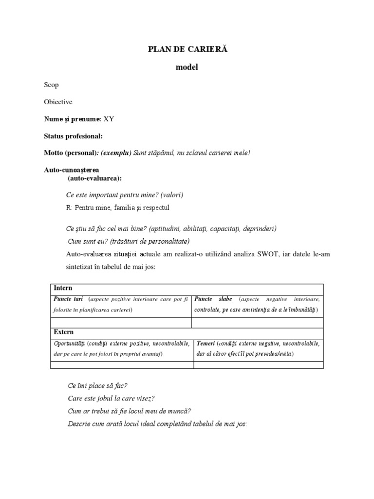 Plan De Cariera Practeam