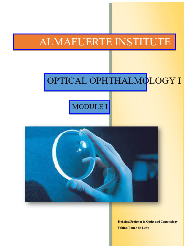 Introduction to Ophthalmic Optics | PDF | Optics | Human Eye