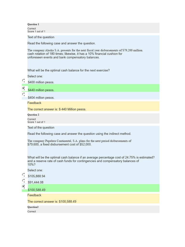 Optimal Cash Management Strategies | PDF | Working Capital | Inventory