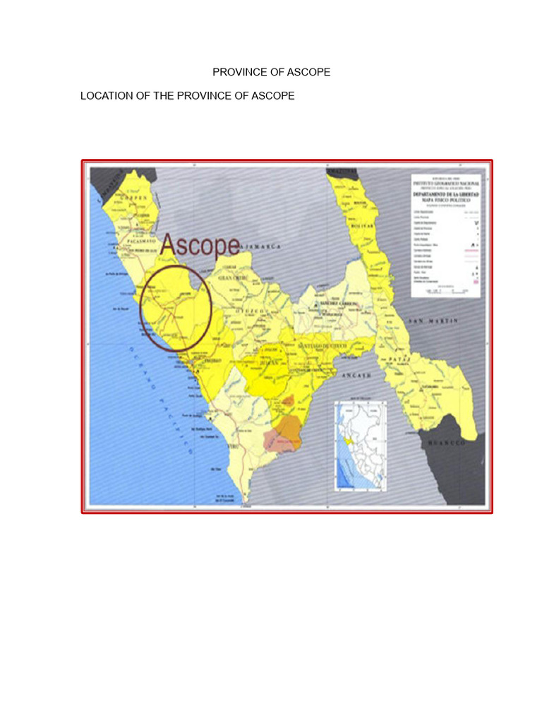 Overview of Ascope Province | PDF