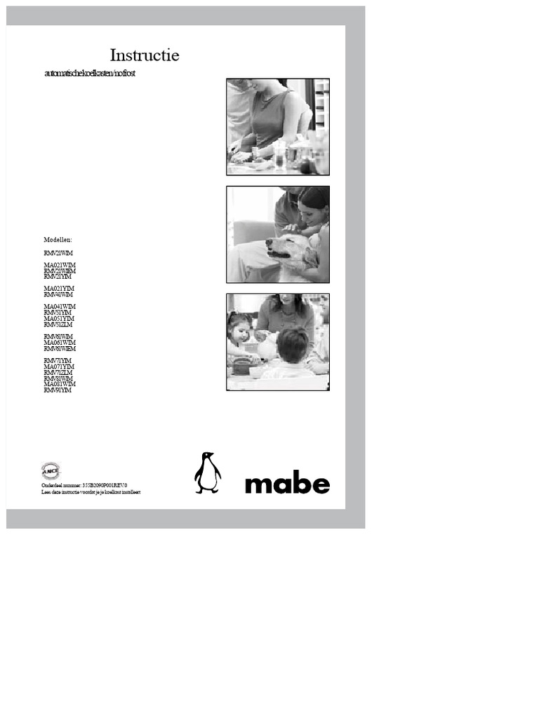 Handleiding Mabe Koelkast | PDF