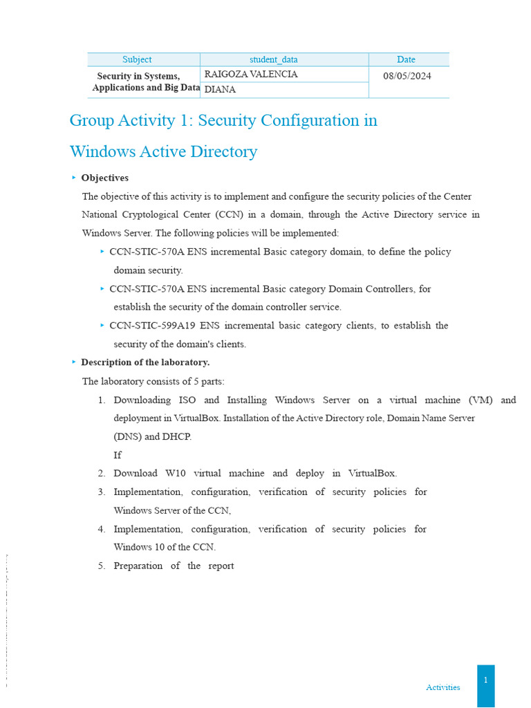 Windows Security Policies Implementation Guide | PDF | Computer ...