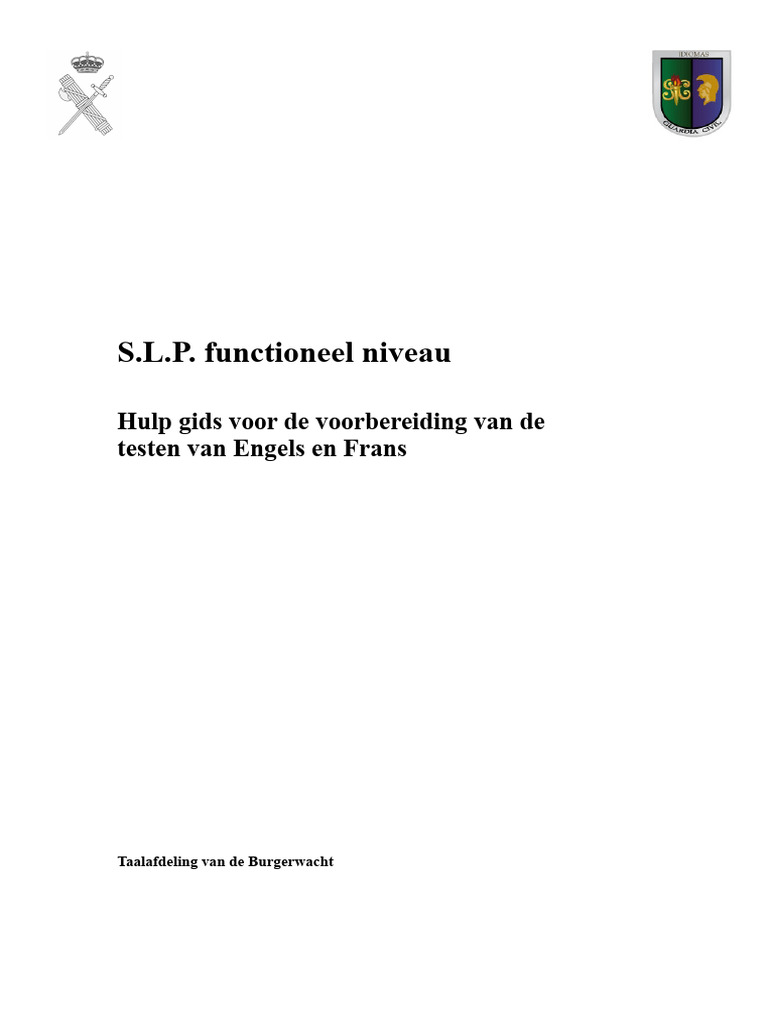 Gids SLP 2.2.2.2. Functioneel | PDF