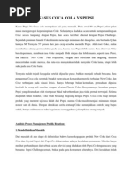 Download Kasus Coca Cola vs Pepsi Tugas Humas by lpramista SN92594796 doc pdf