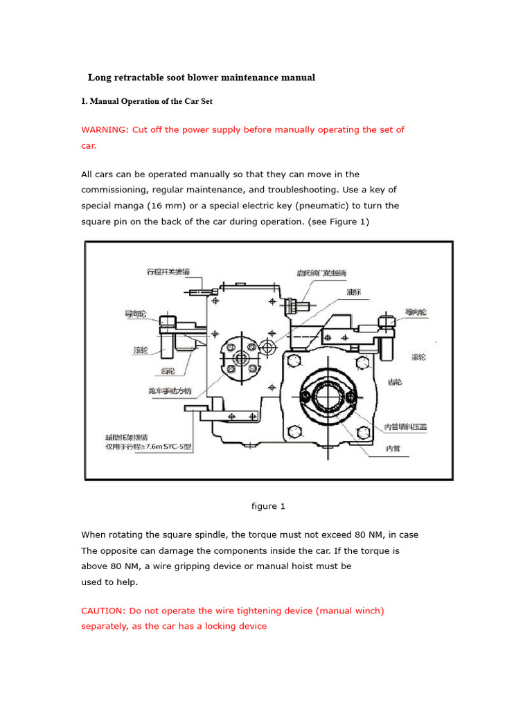 Soot Blower Maintenance Manual Guide | PDF | Valve | Mechanical Engineering