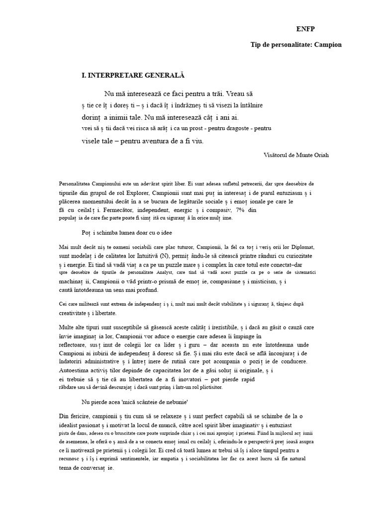 Campaigner Enfp | PDF