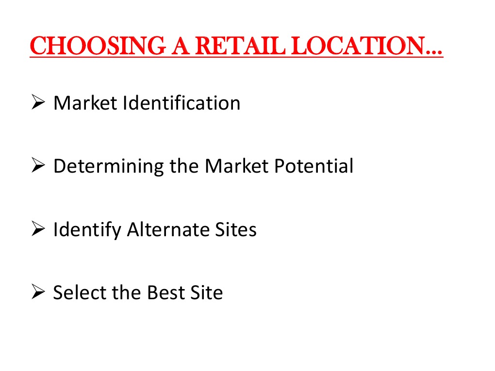 Retail Location PDF