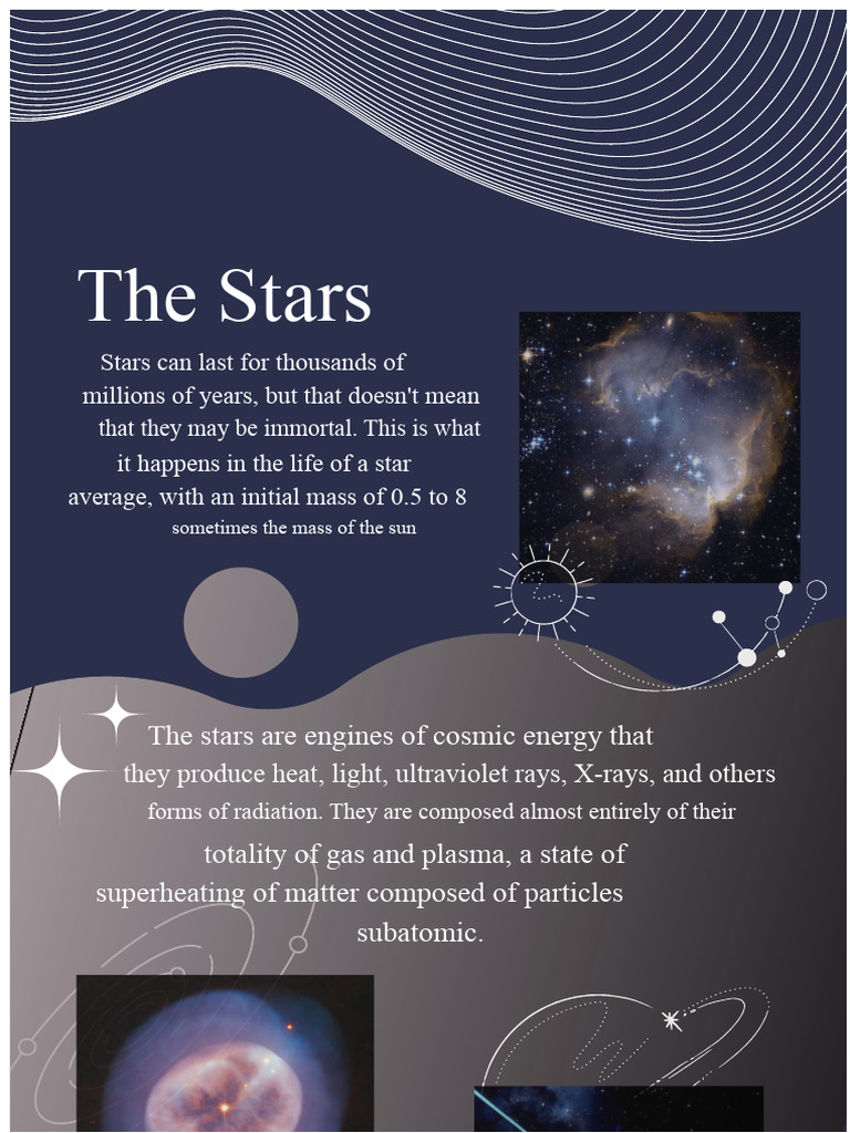 Life Cycle and Composition of Stars | PDF