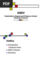 Destination-Sequenced Distance-Vector Routing Protocol