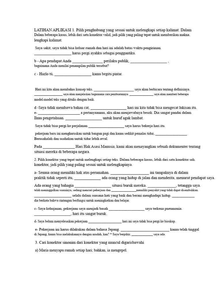 Latihan Aplikasi 1 PDF