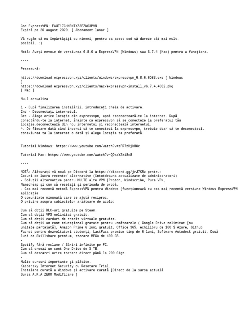 Cod Express VPN | PDF