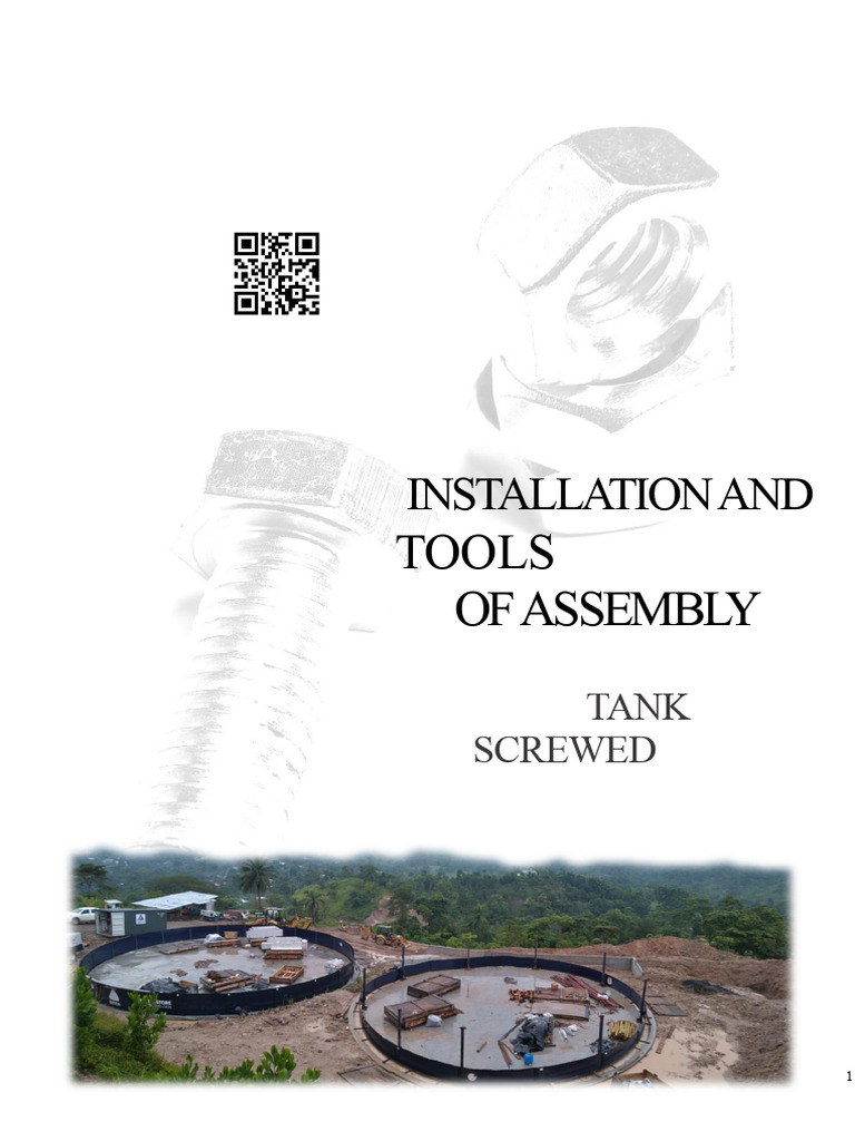 Bolted Tank Installation Guide | PDF | Screw | Equipment