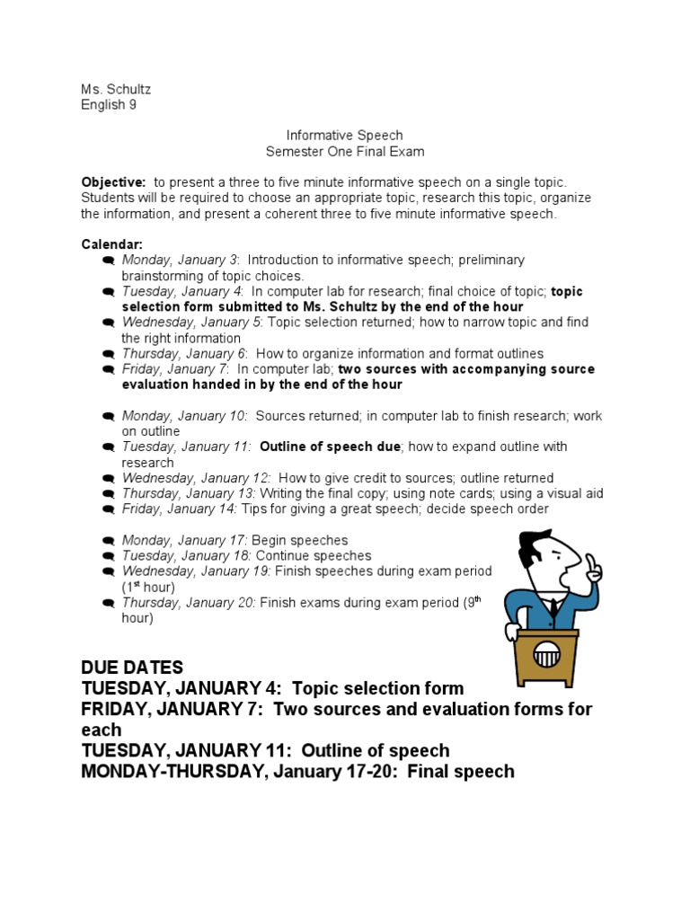 Easy informative speech topics for college picture