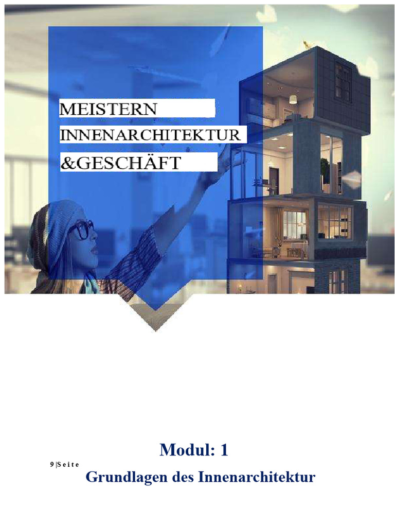 Modul 01 Innenarchitektur Grundlagen | PDF