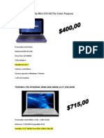 Laptop Netbook Hp Mini 210