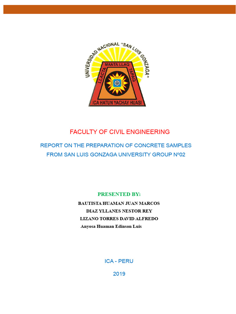 Report On Briquette Breakage - San Luis Gonzaga University - Group No ...