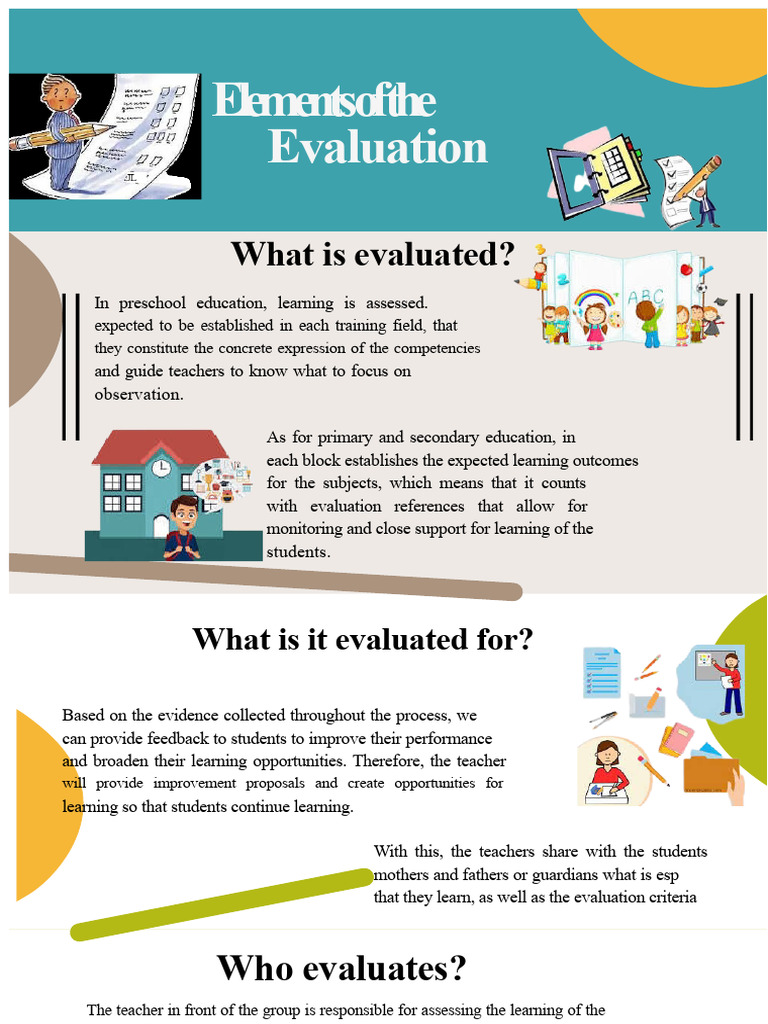 Infographic Elements of Evaluation | PDF