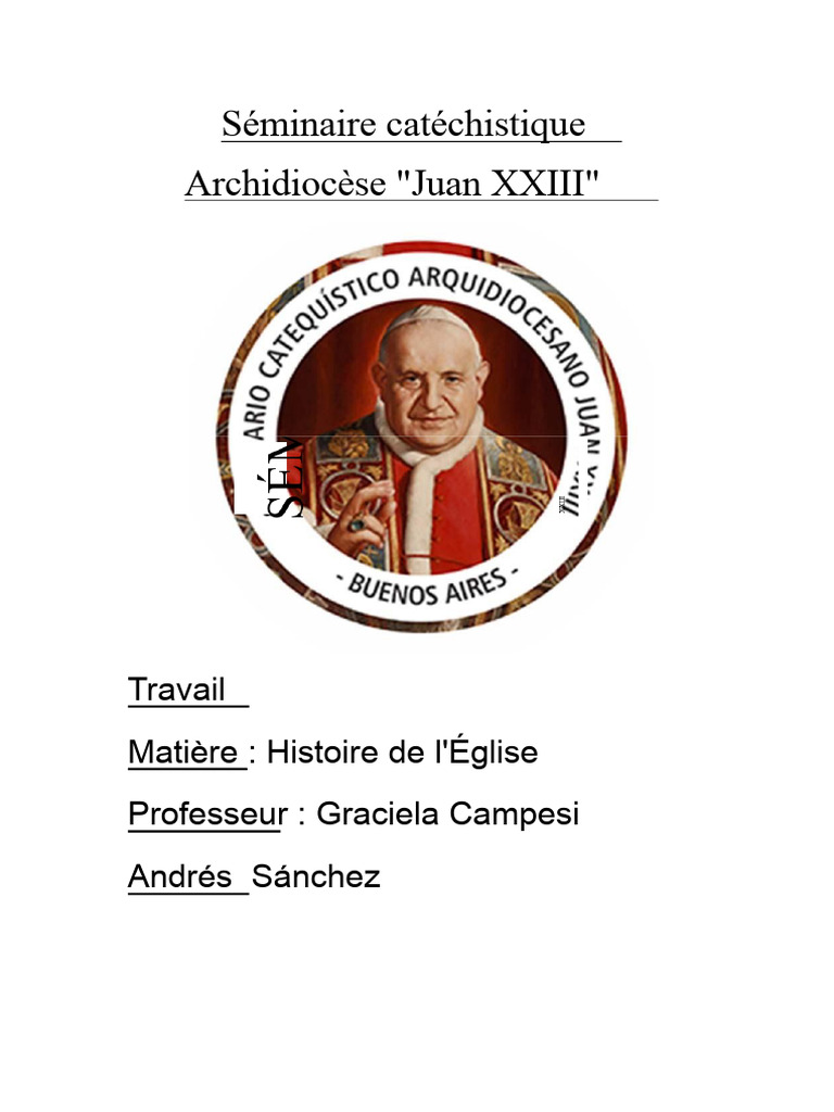 Histoire de l'Église au Haut Moyen Âge | PDF | Clergé | Croisades