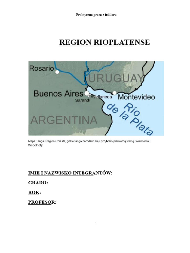 Region Rioplatense | PDF