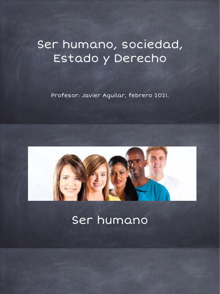 Ser Humano y Sociedad | PDF