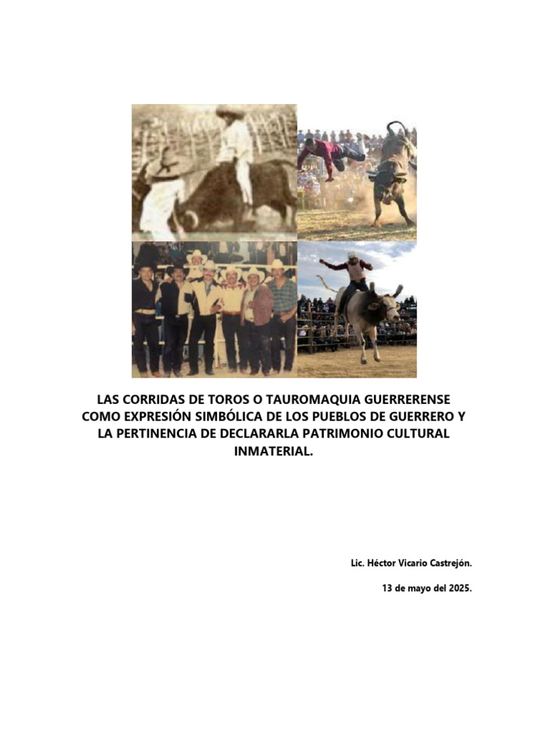 Corridas de Toros Vicario | PDF | Toreo | México