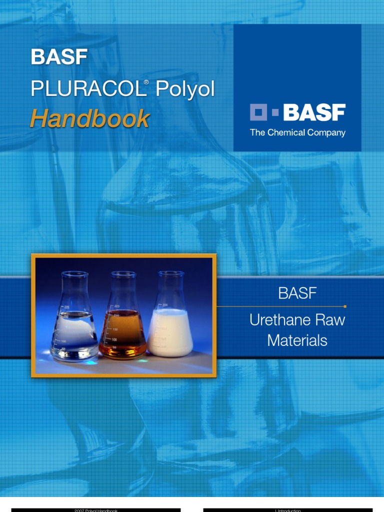 Polyol Handbook BASF Polyurethane Foam