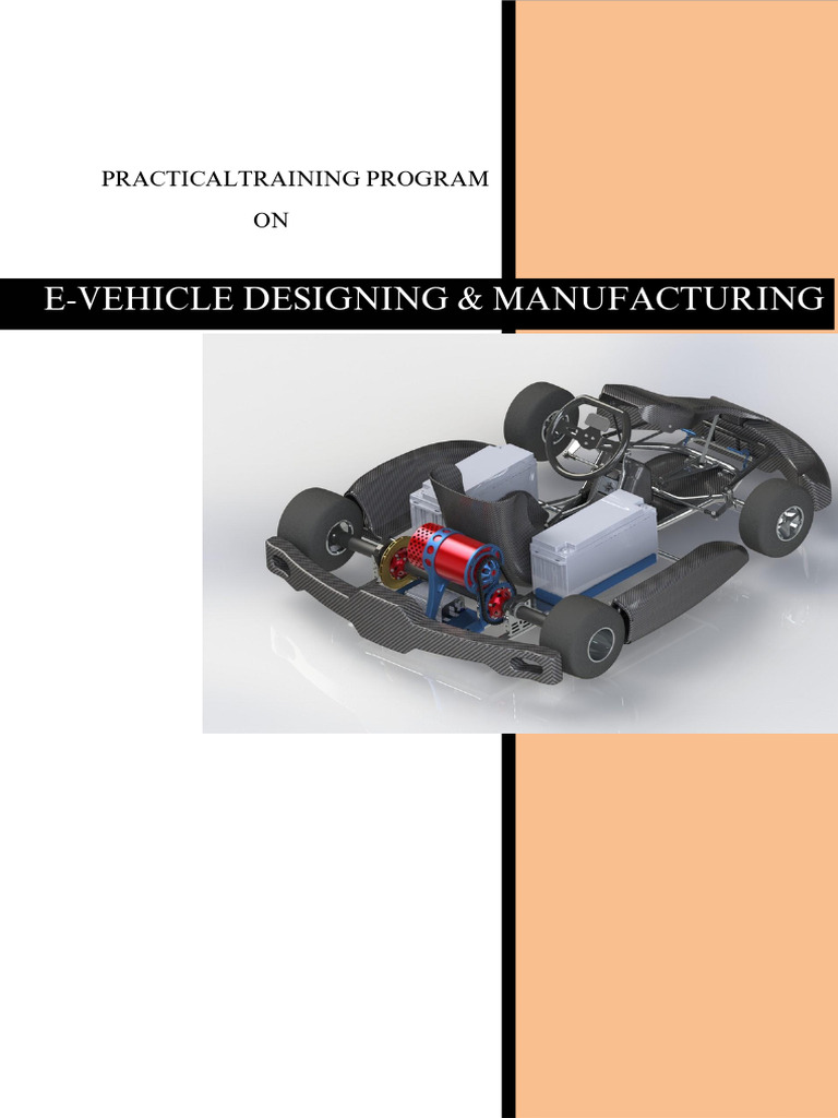 E-VEHICLE DESIGNING & Manufacturing-7 Days PDF | PDF