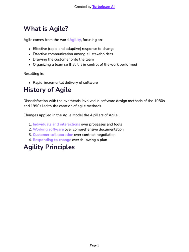 Understanding Agile Methodology Basics | PDF | Scrum (Software ...