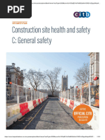 CITB GE700 Guidelines Overview | PDF