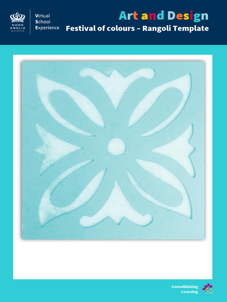 Art and Design Rangoli Template | PDF