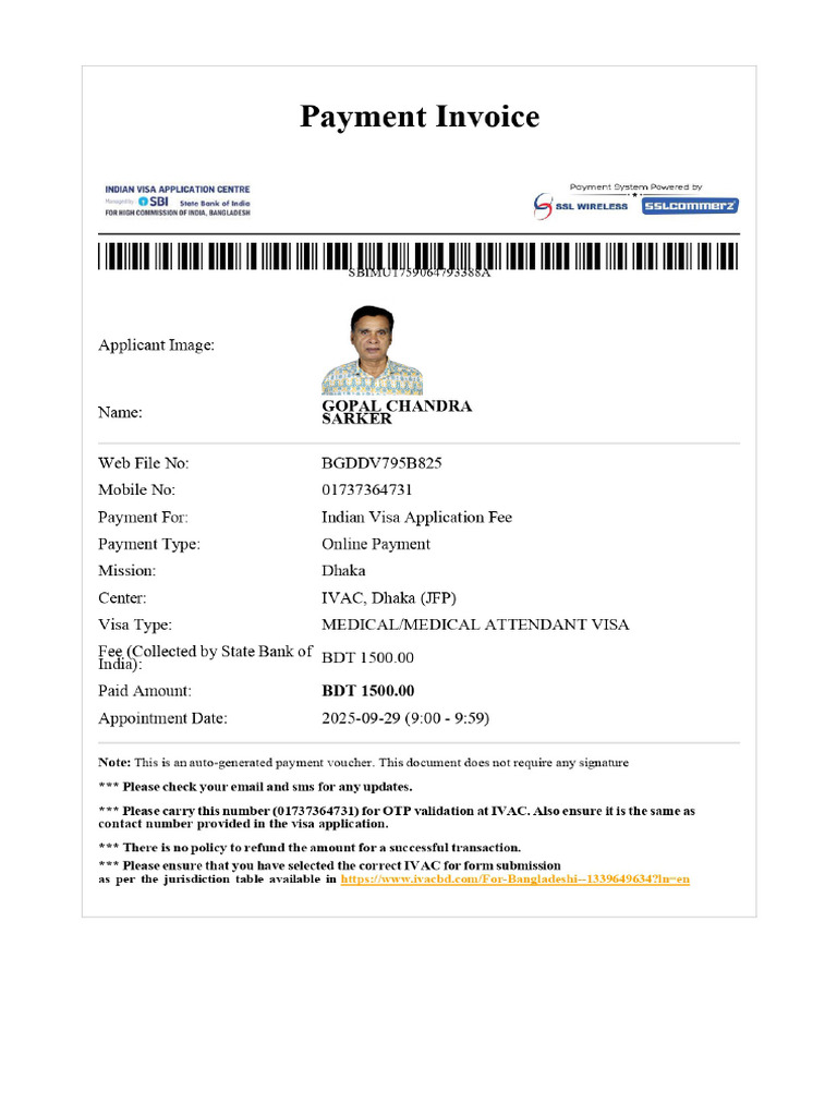 Invoice Gopal Chandra - Page-0001 | PDF
