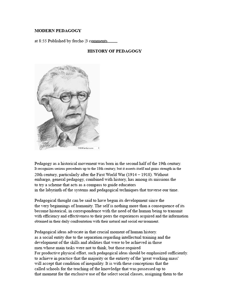 History and Evolution of Pedagogy | PDF | Pedagogy | Knowledge