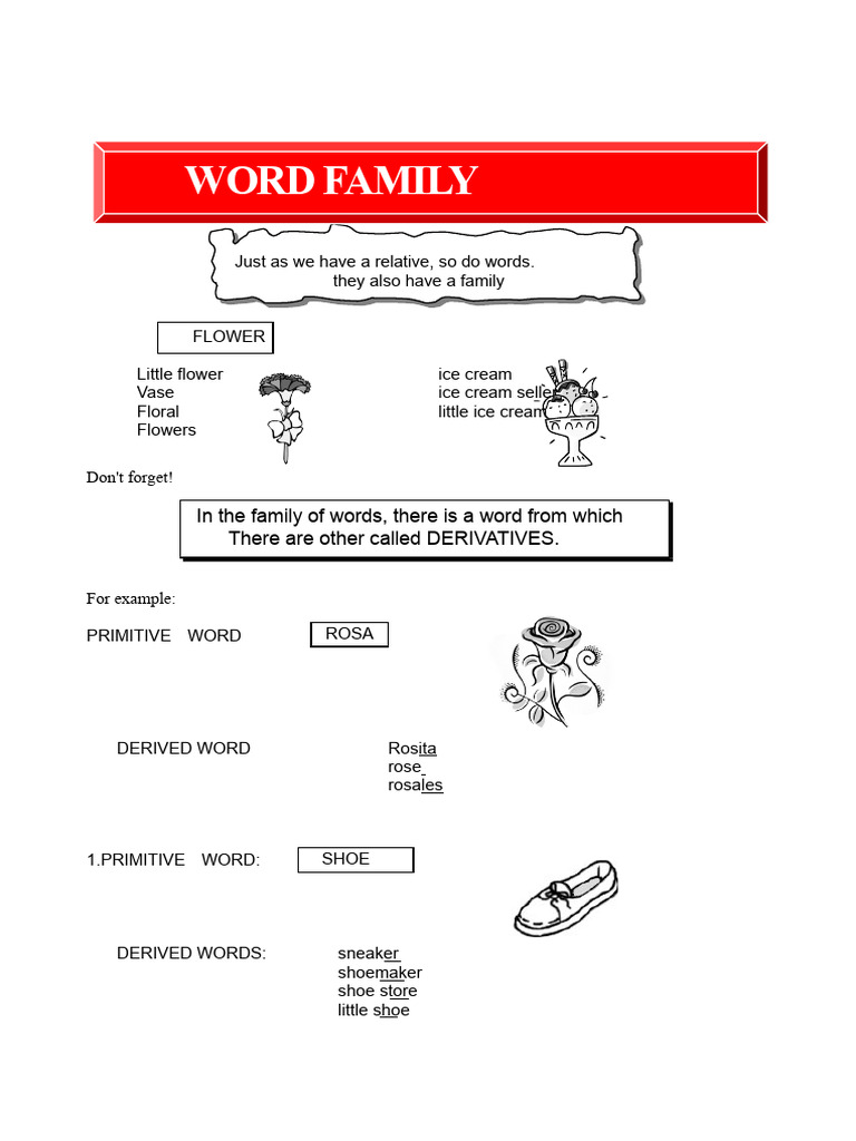Word Family For First Grade | PDF