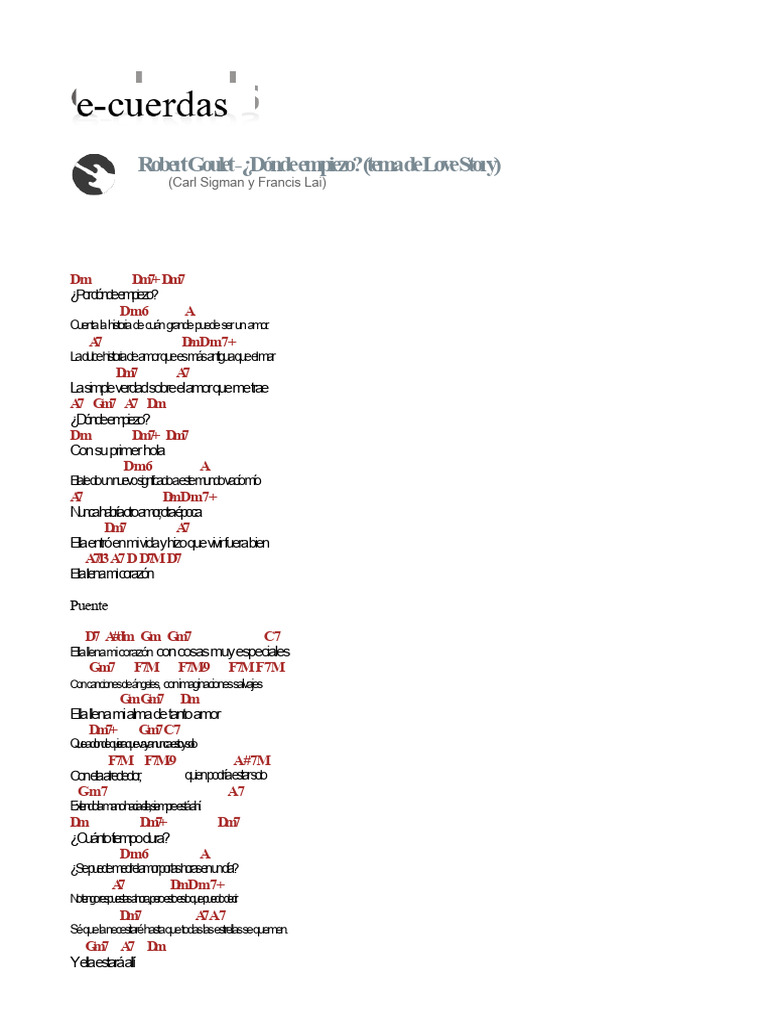 Letra de 