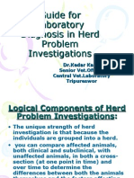 Guide for Laboratory Diagnosis in Herd Problem Investigations