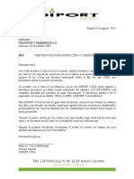 Carta A Distribuidores