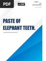 Devil's Toothpaste Experiment Guide | PDF | Hydrogen Peroxide