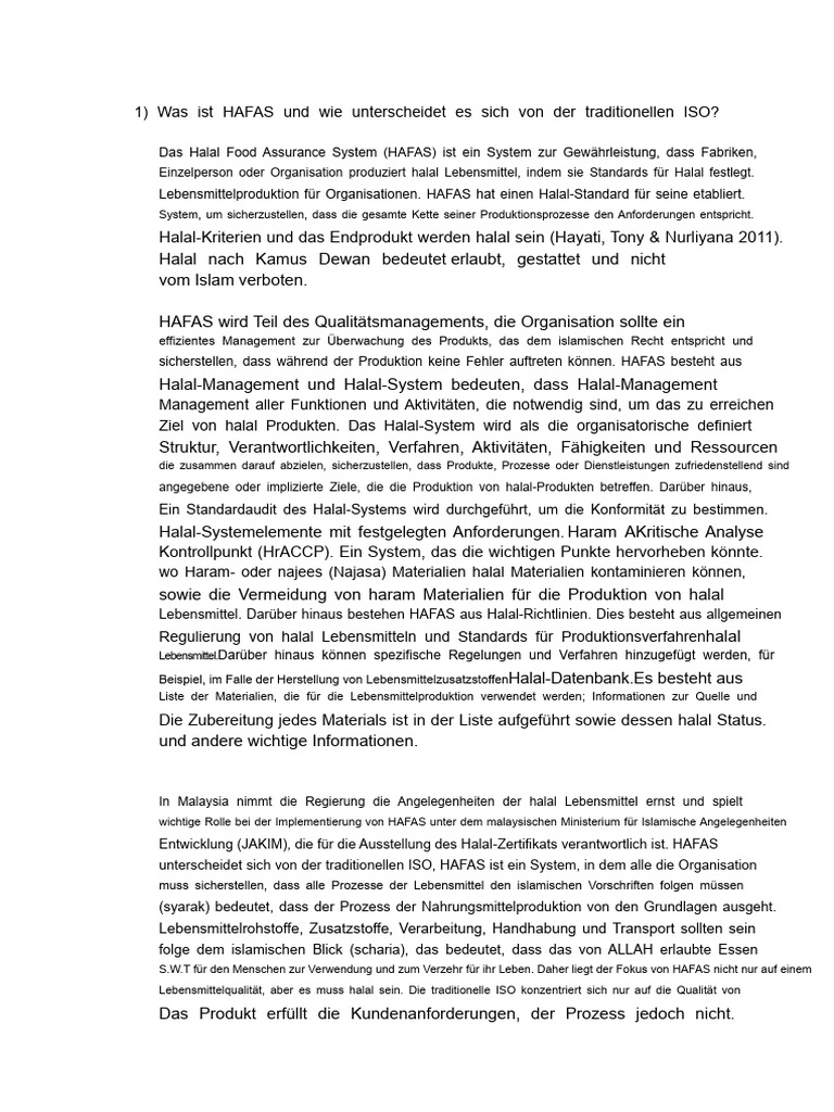 Was Ist HAFAS Und Wie Unterscheidet Es Sich Vom Traditionellen ISO? | PDF