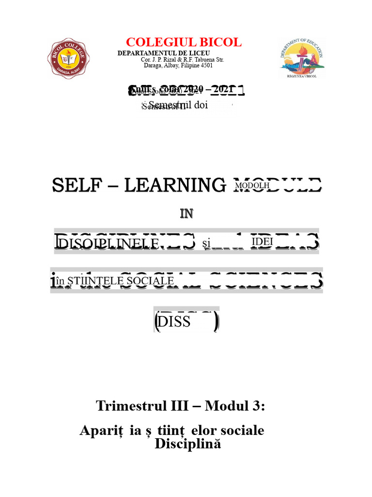 DISS Q3 Modul 3 Convertit | PDF
