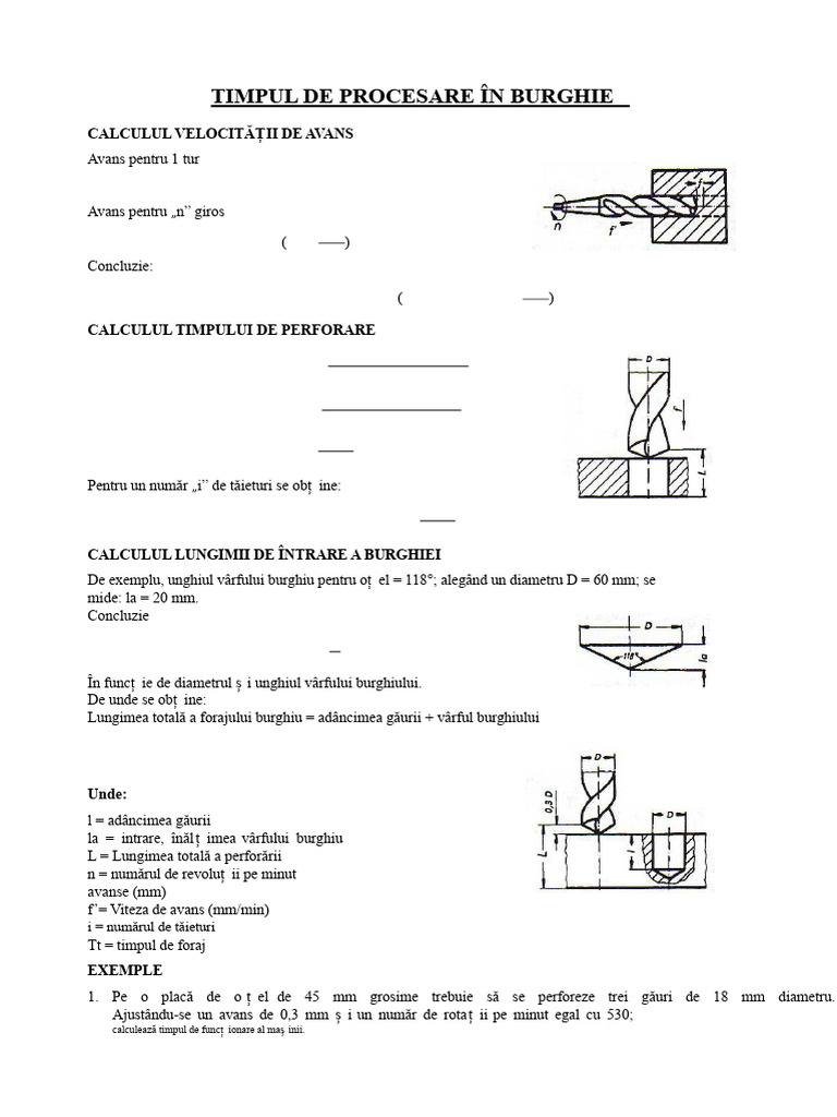 Timp de Procesare În Taladro | PDF