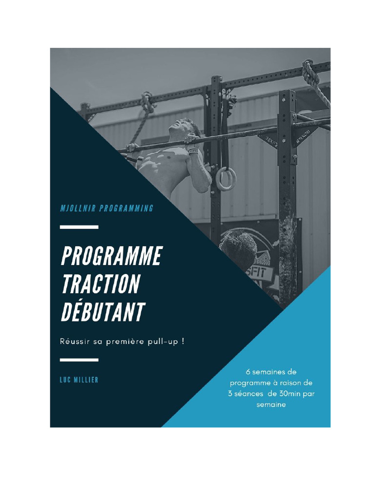 Beginner Pull-Up Strength Program | PDF | Strength Training