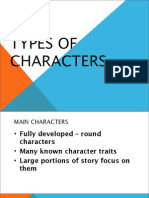 Types of Characters