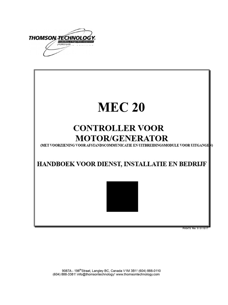 Mec20 (Pm047r9 Spaans) | PDF