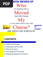 Download Book Review of Who Moved My Cheese by ravilattoo SN92609429 doc pdf