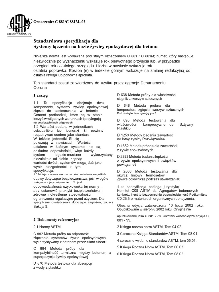 Curated visual reference: Gallery Detail: Astm C881