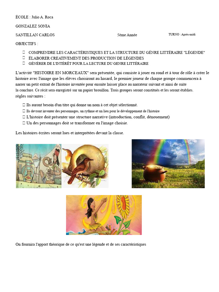 Comprendre et Créer des Légendes | PDF | Maïs