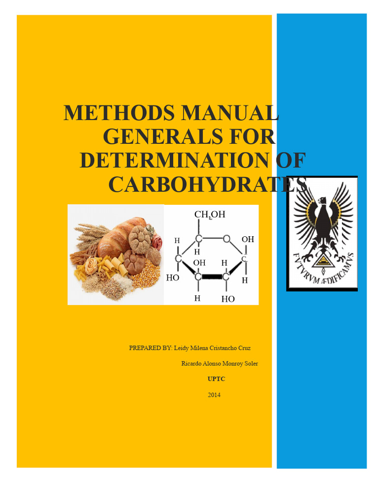 Carbohydrate Analysis Methods Manual | PDF | Chromatography | High ...