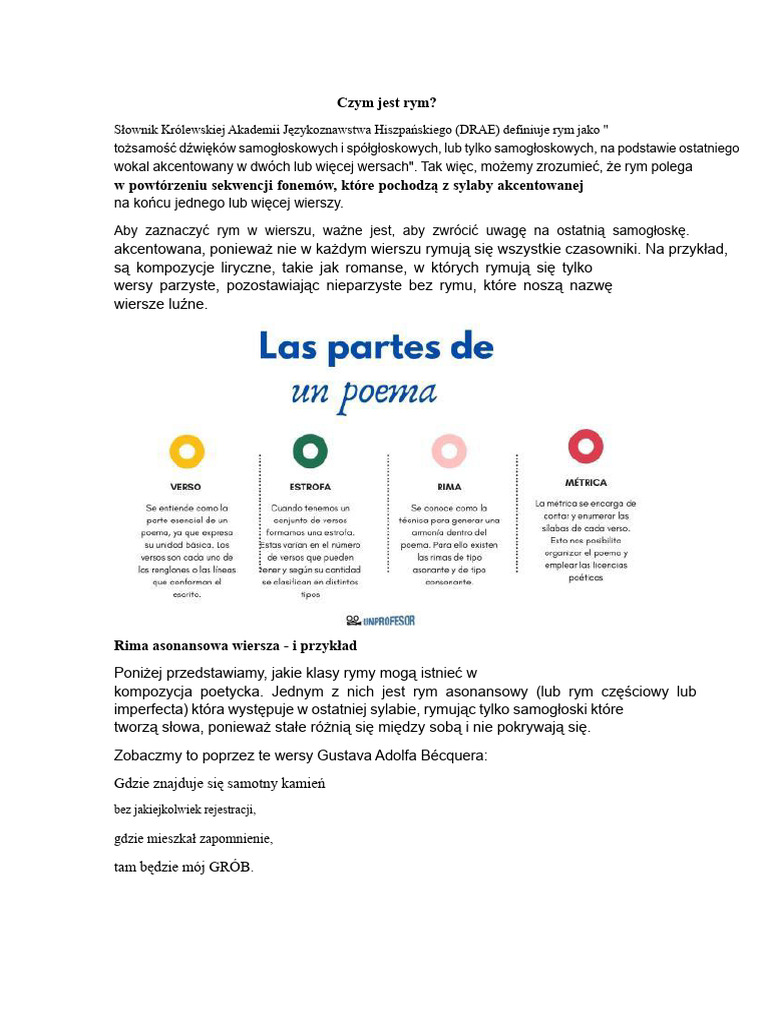 Czym Jest Rym? | PDF