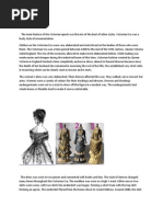 Victorian Fashion